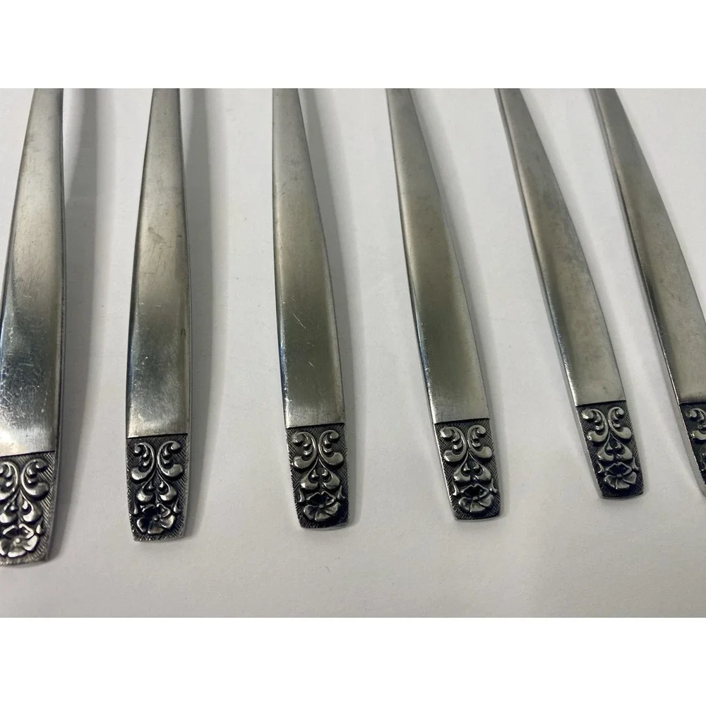 Stanley Roberts Rogers Stainless Danesmore 6 Salad Forks Replacements